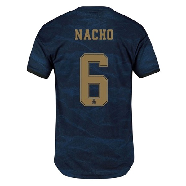 Camiseta Real Madrid NO.6 Nacho 2ª 2019/20 Azul